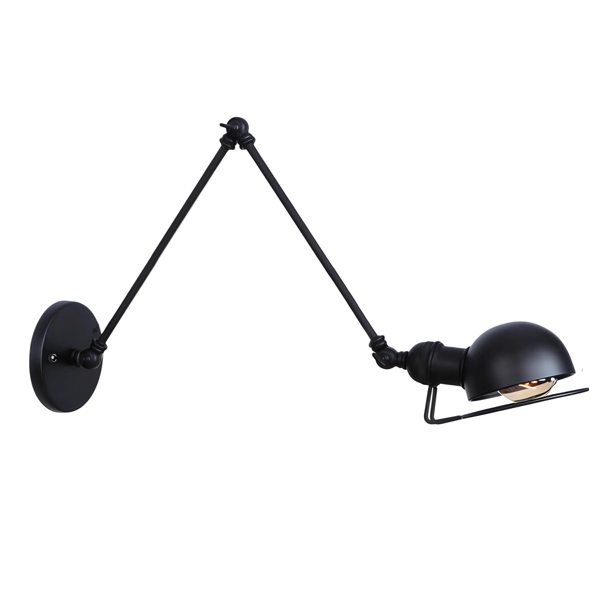 Luminária Arandela Moderna Minimalista Industrial Articulada Metal Pegli - ABAZZUR™