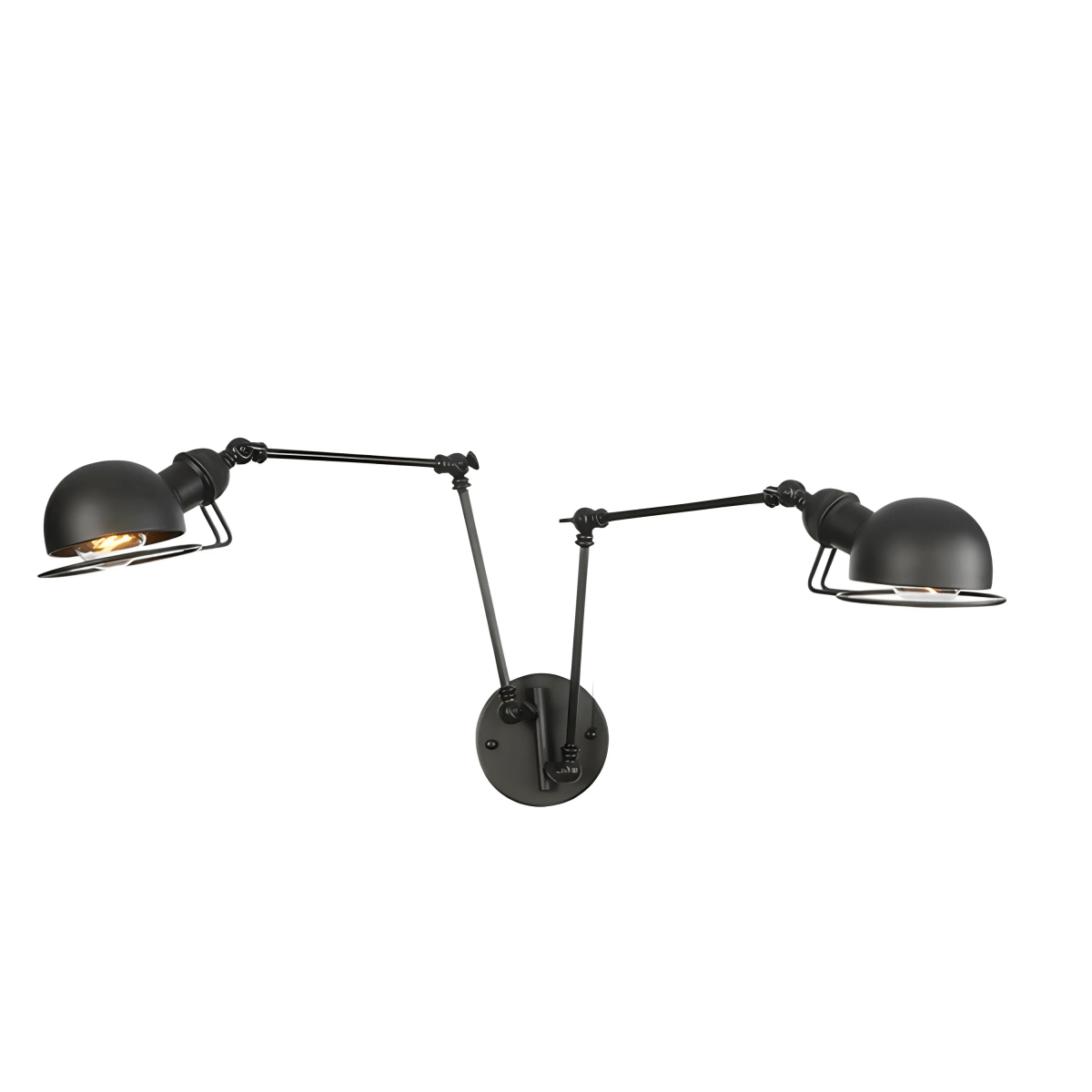 Luminária Arandela Moderna Minimalista Industrial Articulada Metal Pegli - ABAZZUR™