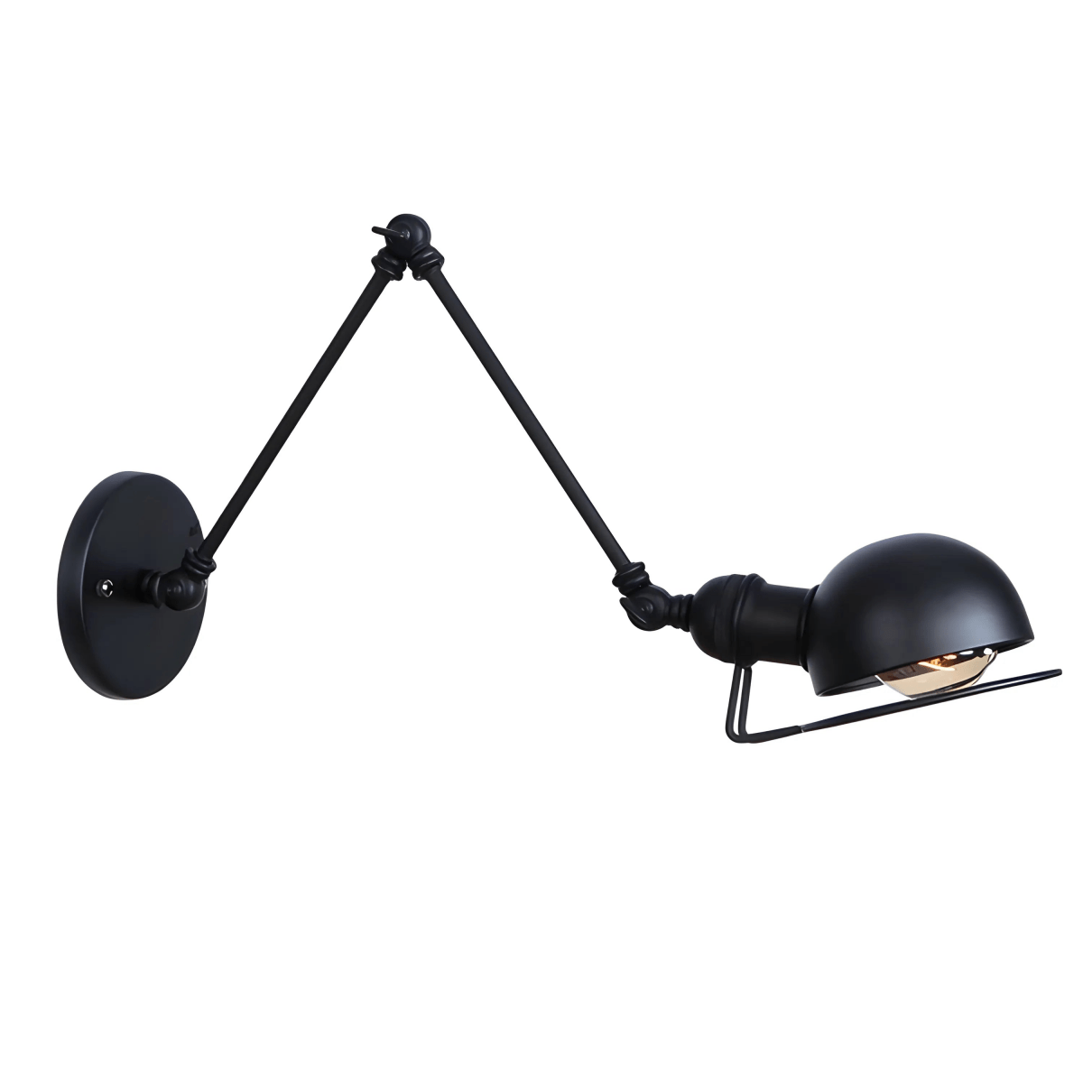 Luminária Arandela Moderna Minimalista Industrial Articulada Metal Pegli - ABAZZUR™