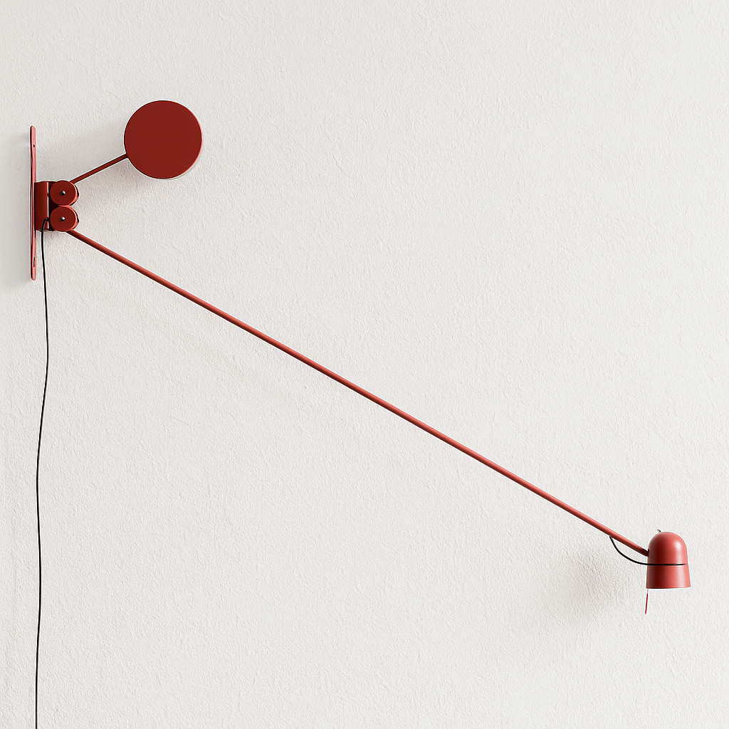 Luminária Arandela Moderna Minimalista Industrial Articulada Powai - ABAZZUR™