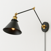 Luminária Arandela Moderna Minimalista Industrial Articulado Metal Dogo - ABAZZUR™