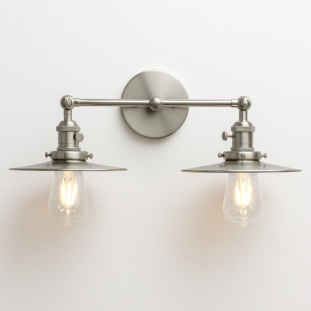 Luminária Arandela Moderna Minimalista Industrial Metal Kew - ABAZZUR™