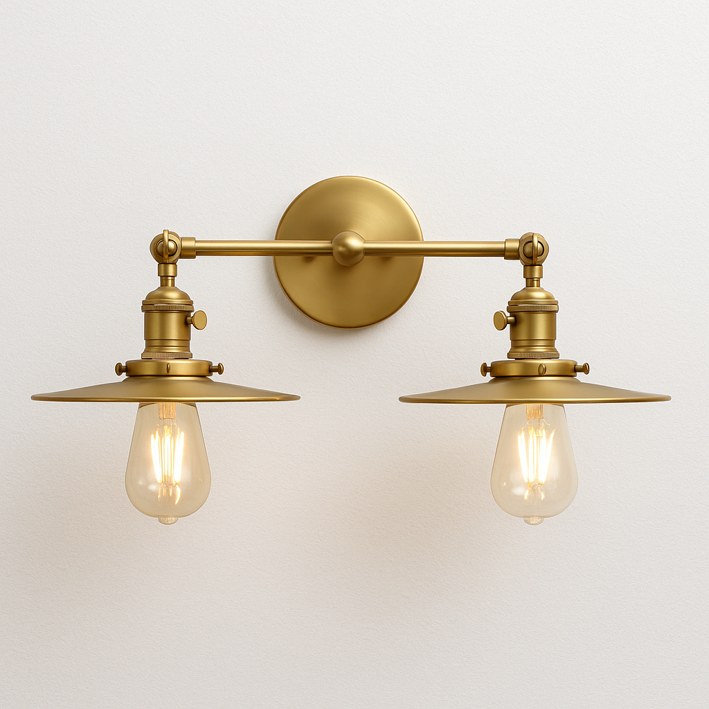 Luminária Arandela Moderna Minimalista Industrial Metal Kew - ABAZZUR™
