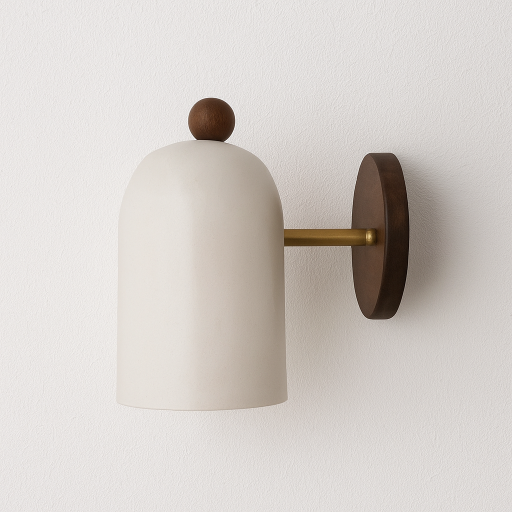 Luminária Arandela Moderna Minimalista LED Madeira Marsa - ABAZZUR™