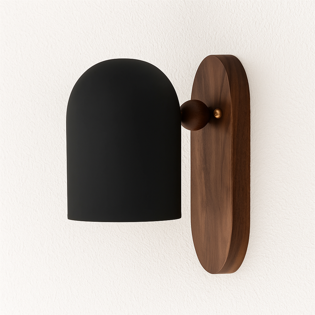Luminária Arandela Moderna Minimalista LED Madeira Marsa - ABAZZUR™