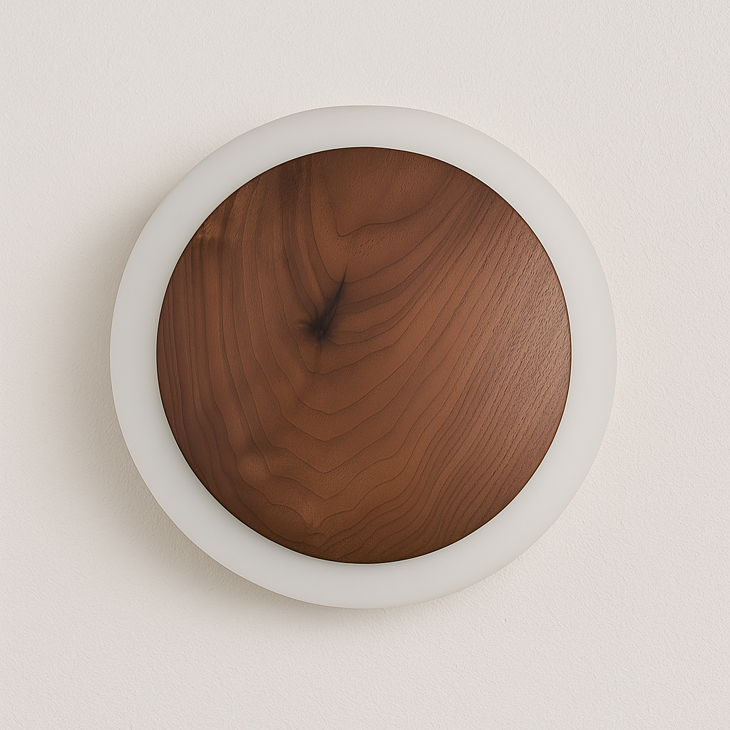 Luminária Arandela Moderna Minimalista LED Madeira Midea - ABAZZUR™
