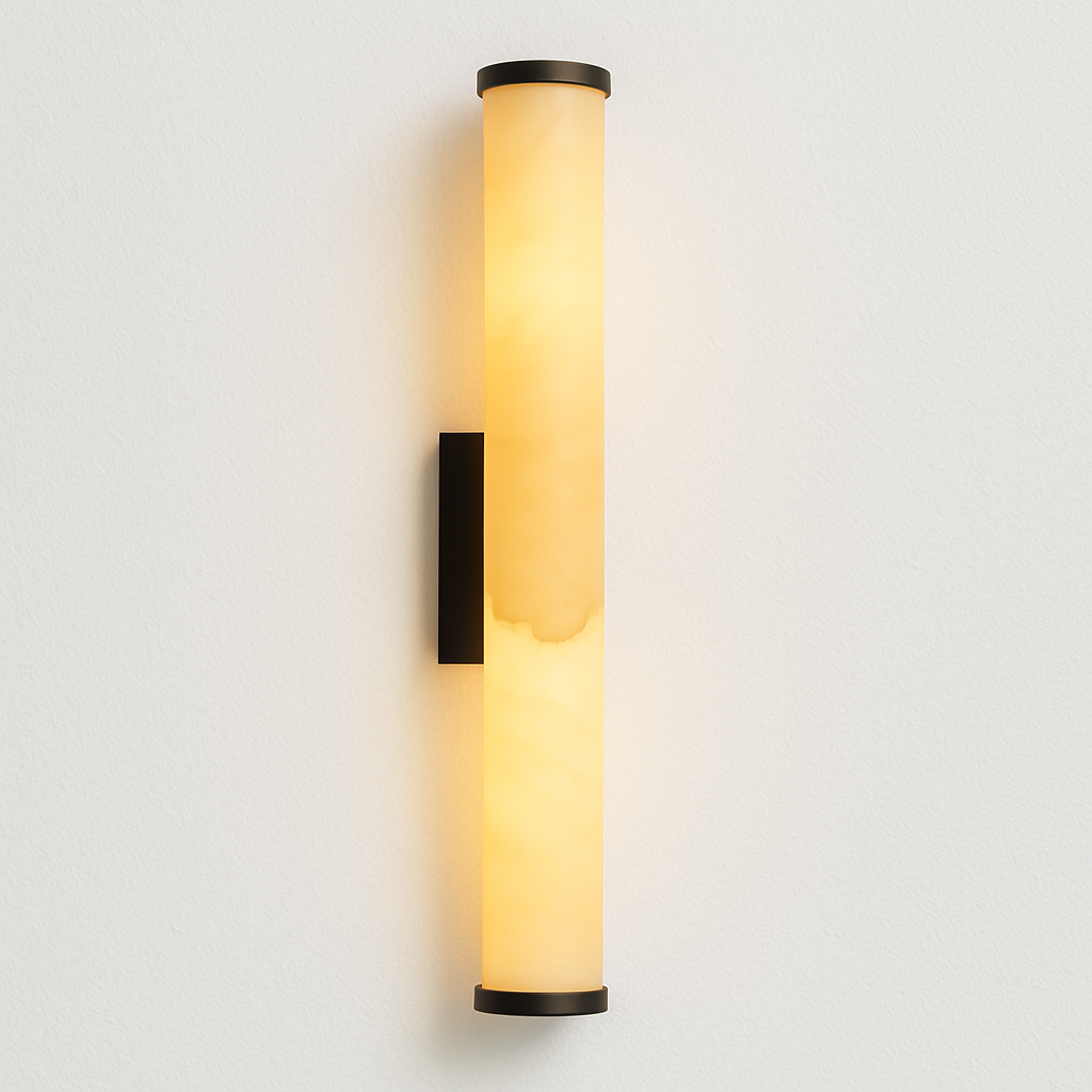 Luminária Arandela Moderna Minimalista LED Mármore Cedro - ABAZZUR™