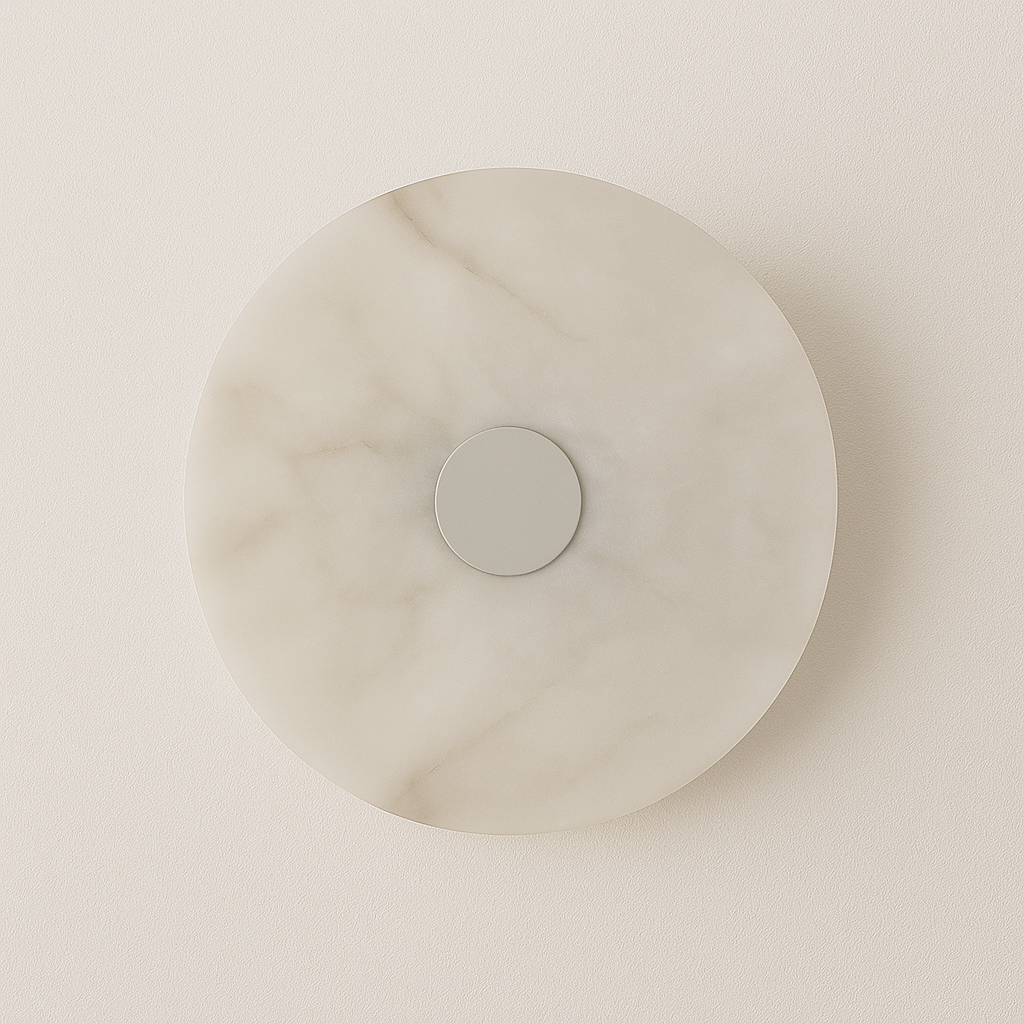 Luminária Arandela Moderna Minimalista LED Mármore Clean - ABAZZUR™
