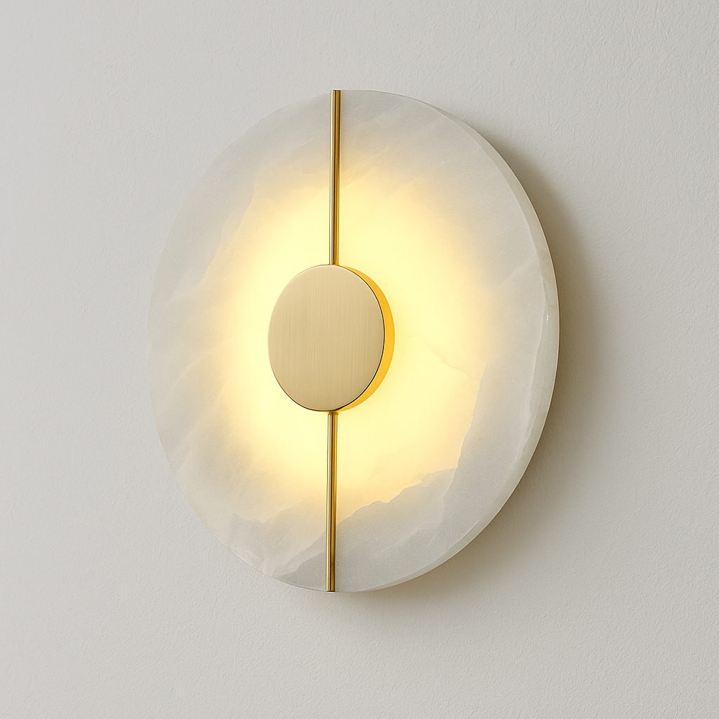 Luminária Arandela Moderna Minimalista LED Mármore Grliz - ABAZZUR™