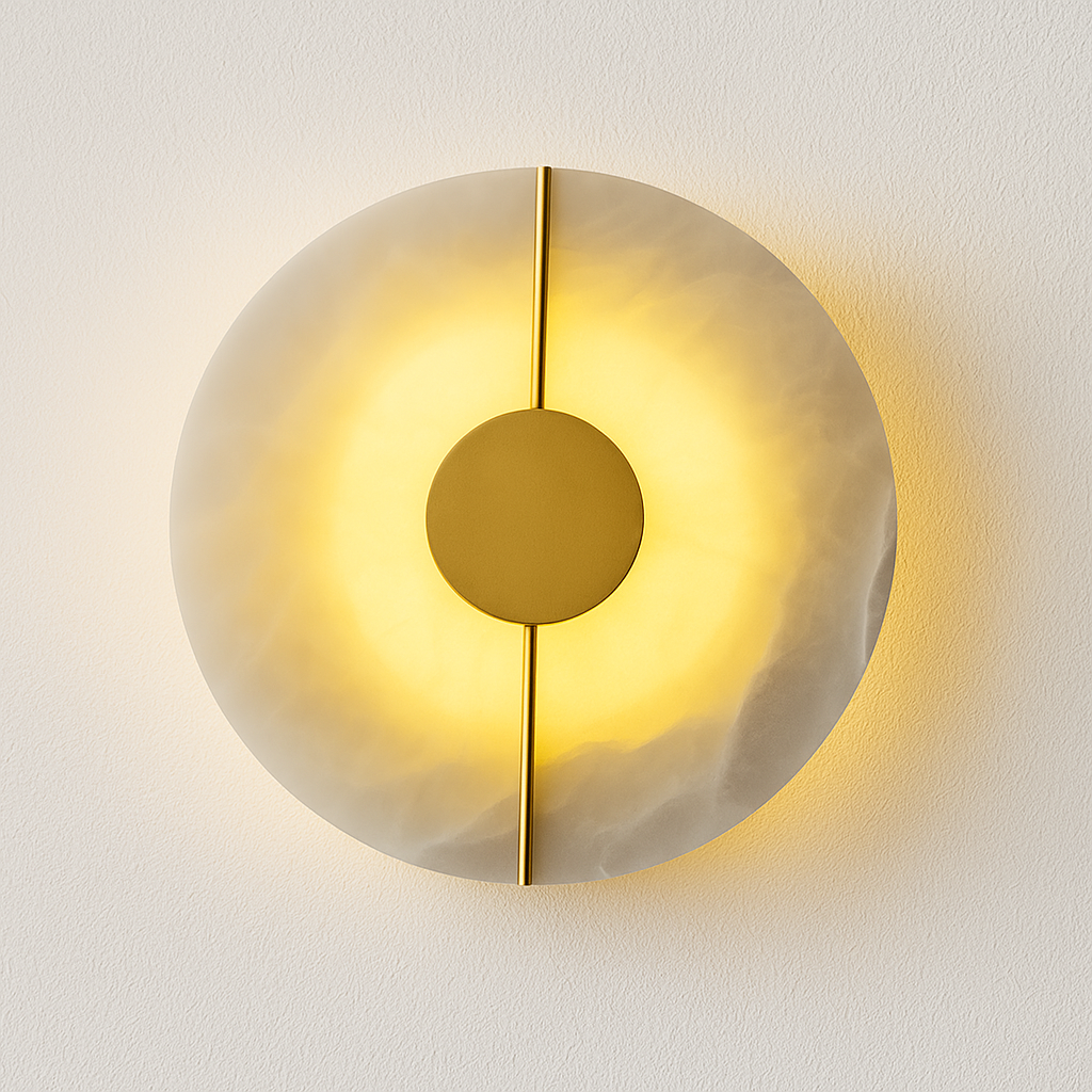 Luminária Arandela Moderna Minimalista LED Mármore Grliz - ABAZZUR™