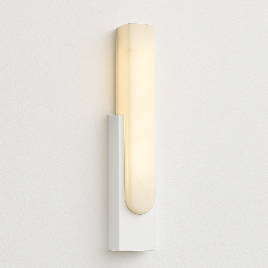 Luminária Arandela Moderna Minimalista LED Mármore Metal Davis - ABAZZUR™