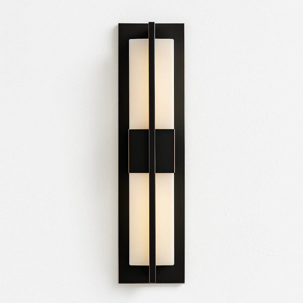 Luminária Arandela Moderna Minimalista LED Mármore Metal Flint - ABAZZUR™