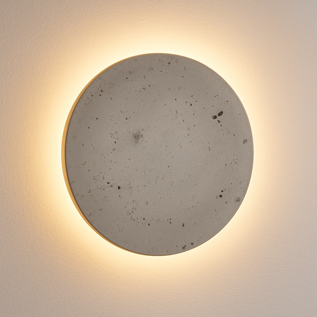 Luminária Arandela Moderna Minimalista LED Mármore Travertino Hiro - ABAZZUR™
