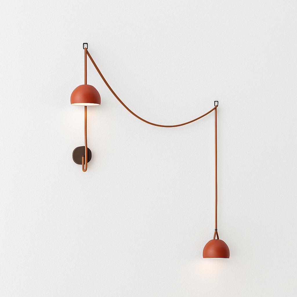 Luminária Arandela Moderna Minimalista LED Metal Acrílico Coney - ABAZZUR™