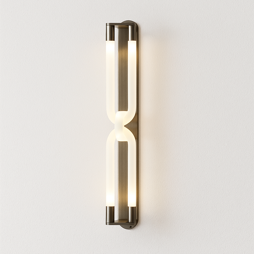 Luminária Arandela Moderna Minimalista LED Metal Acrílico Ojai - ABAZZUR™