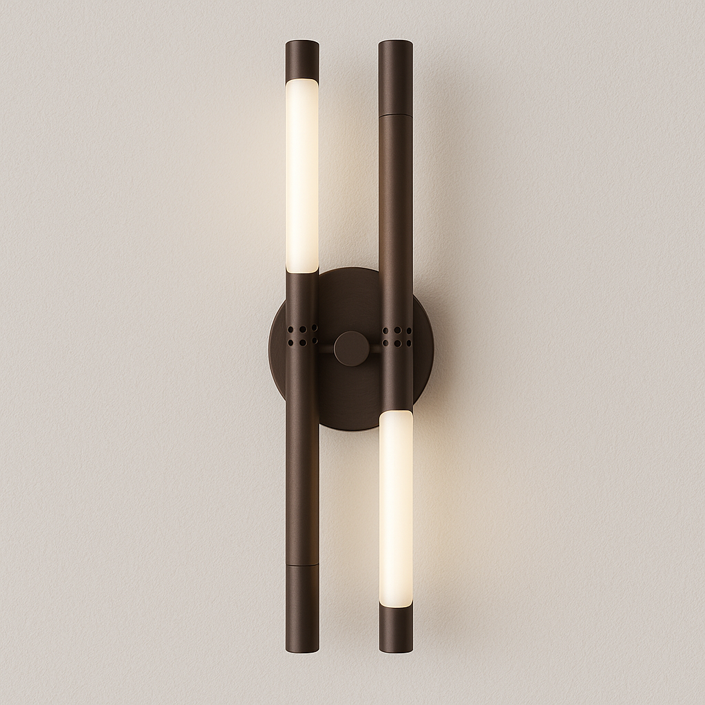 Luminária Arandela Moderna Minimalista LED Metal Brent - ABAZZUR™