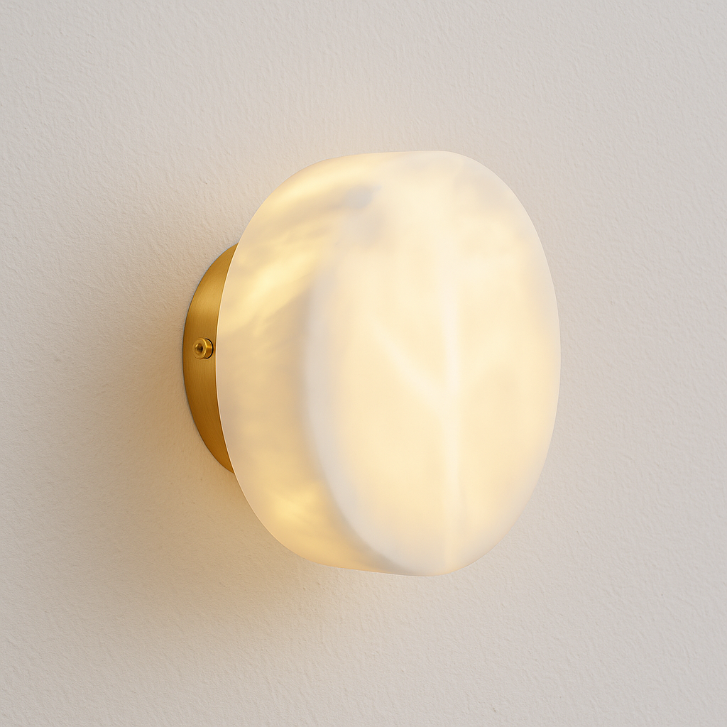 Luminária Arandela Moderna Minimalista LED Metal Mármore York - ABAZZUR™