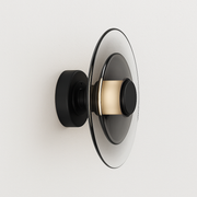 Luminária Arandela Moderna Minimalista LED Metal Vidro Bronx - ABAZZUR™