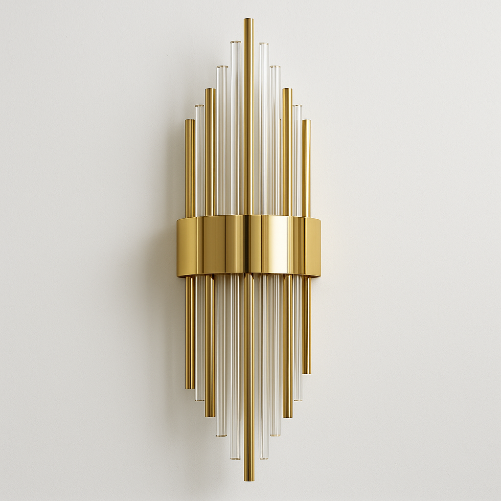 Luminária Arandela Moderna Minimalista LED Metal Vidro Ingle - ABAZZUR™