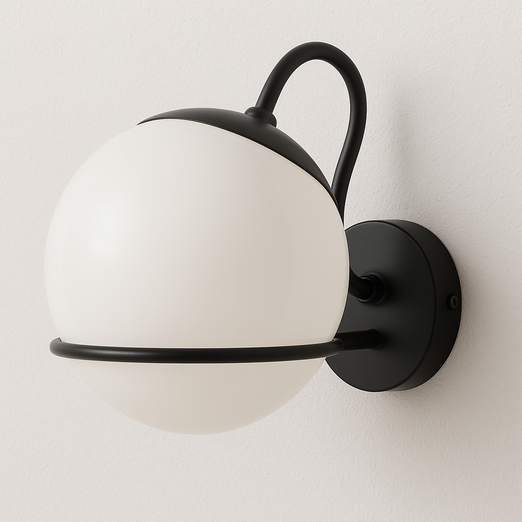 Luminária Arandela Moderna Minimalista LED Metal Vidro Kos - ABAZZUR™