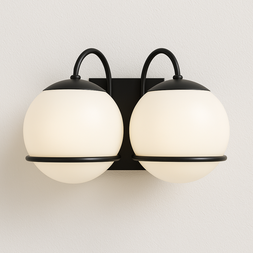 Luminária Arandela Moderna Minimalista LED Metal Vidro Kos - ABAZZUR™