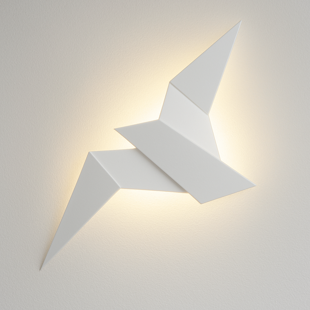 Luminária Arandela Moderna Minimalista LED Origami Upton - ABAZZUR™