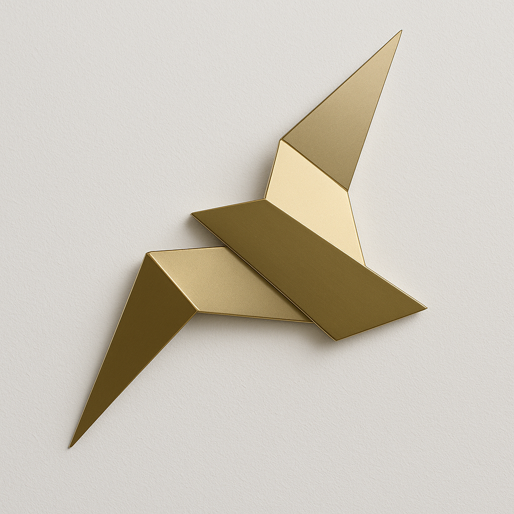 Luminária Arandela Moderna Minimalista LED Origami Upton - ABAZZUR™