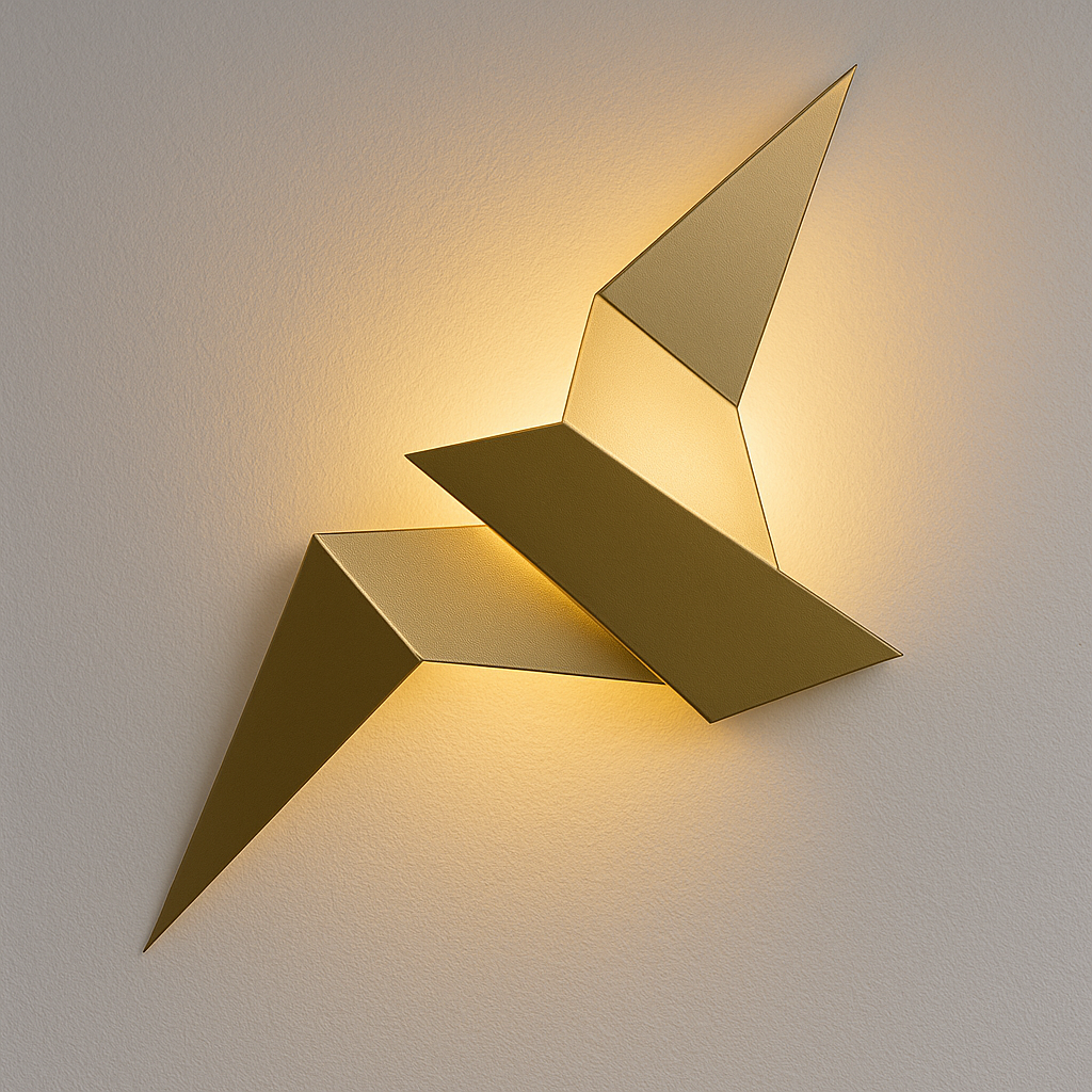 Luminária Arandela Moderna Minimalista LED Origami Upton - ABAZZUR™