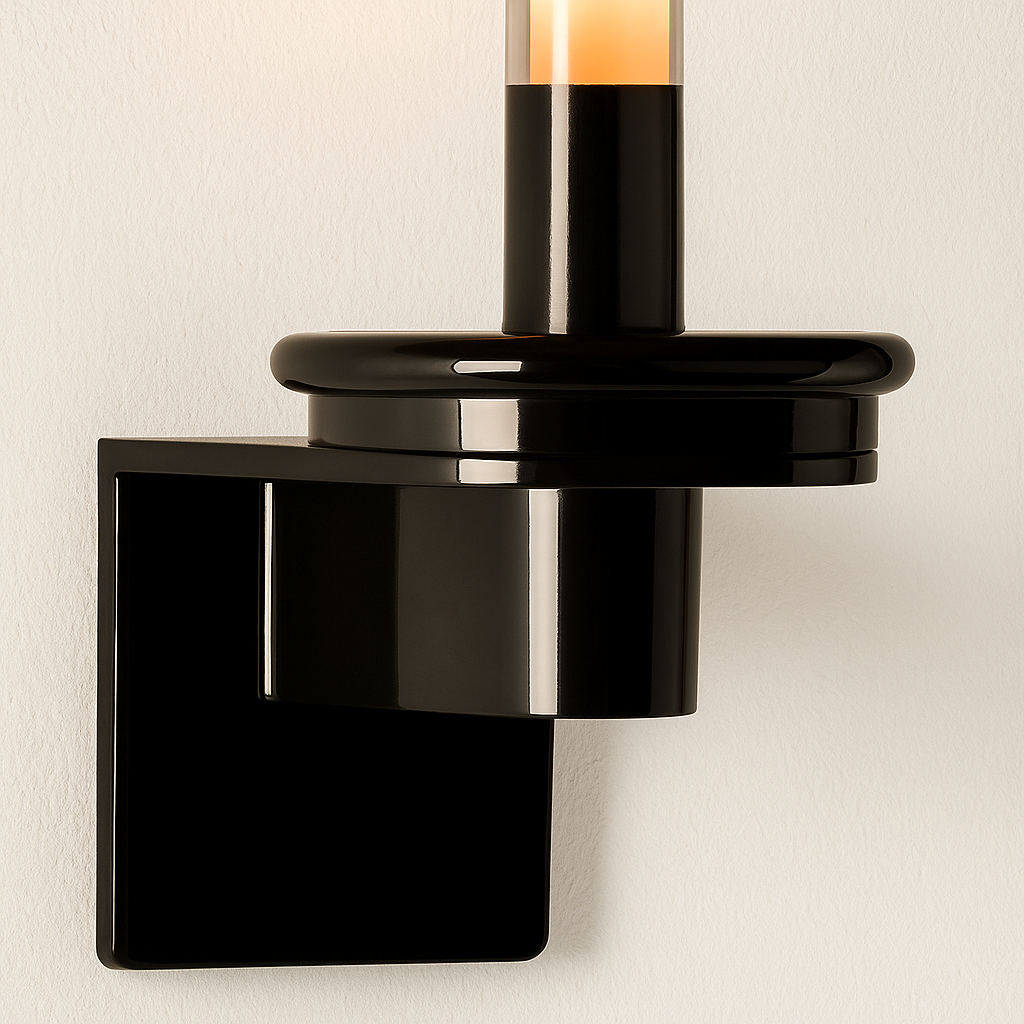 Luminária Arandela Moderna Minimalista LED Vidro Metal Hilde - ABAZZUR™