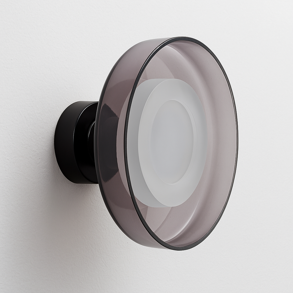 Luminária Arandela Moderna Minimalista LED Vidro Metal Taks - ABAZZUR™