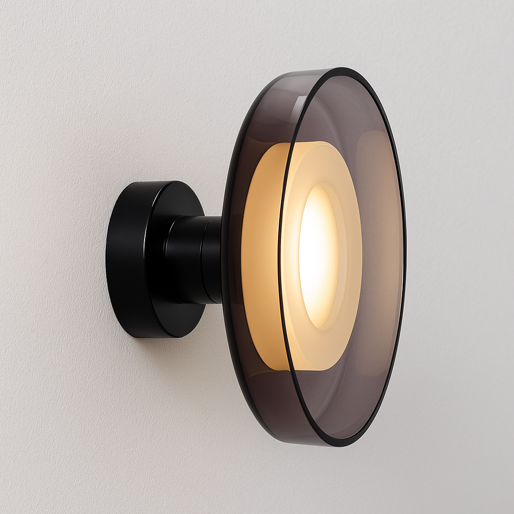 Luminária Arandela Moderna Minimalista LED Vidro Metal Taks - ABAZZUR™