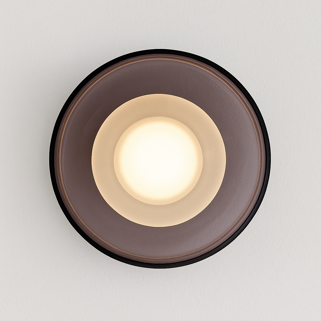 Luminária Arandela Moderna Minimalista LED Vidro Metal Taks - ABAZZUR™