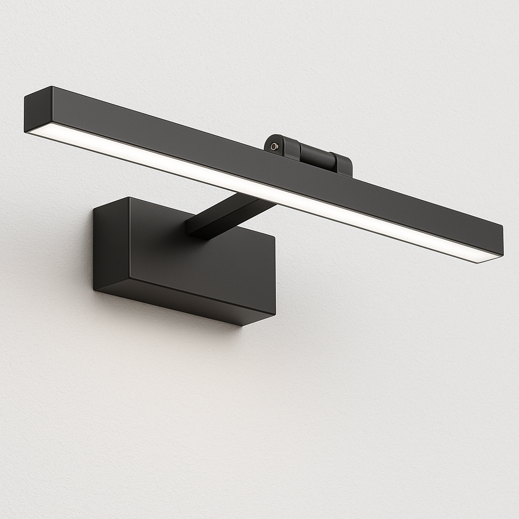 Luminária Arandela Moderna Minimalista Linear Articulada Metal Acrílico LED Tasie - ABAZZUR™