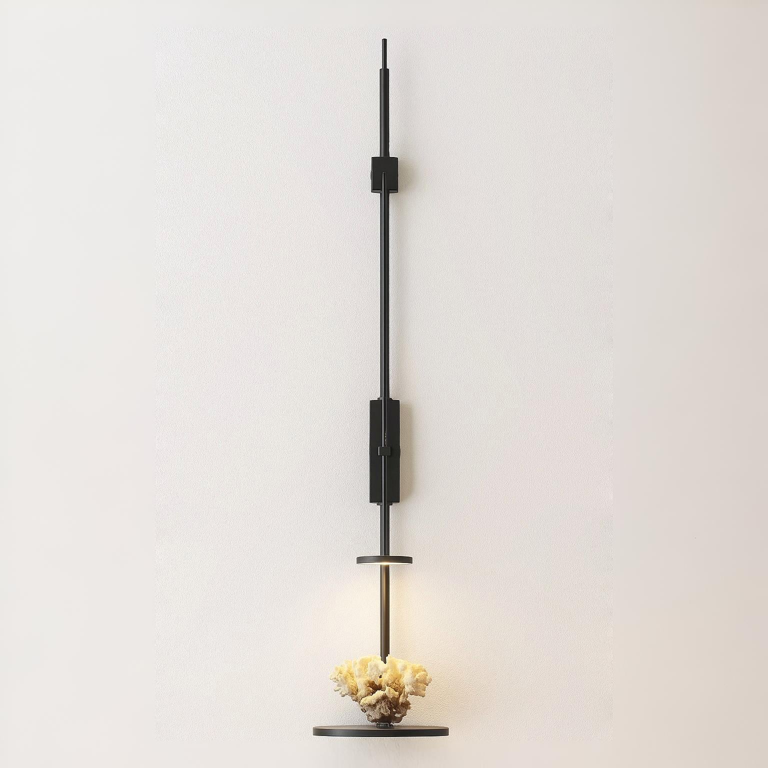 Luminária Arandela Moderna Minimalista Linear Cachepot Metal LED Leipz - ABAZZUR™