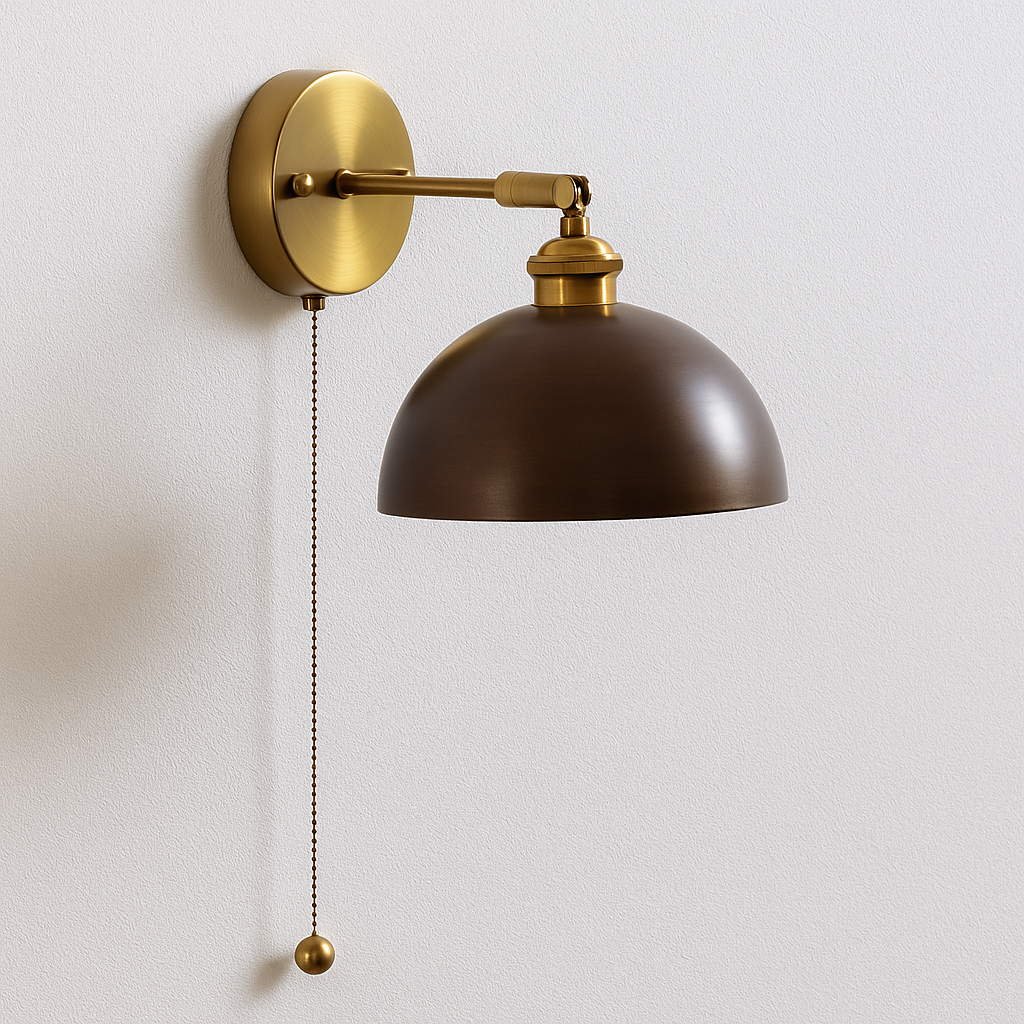 Luminária Arandela Moderna Minimalista Madeira Metal Vares - ABAZZUR™