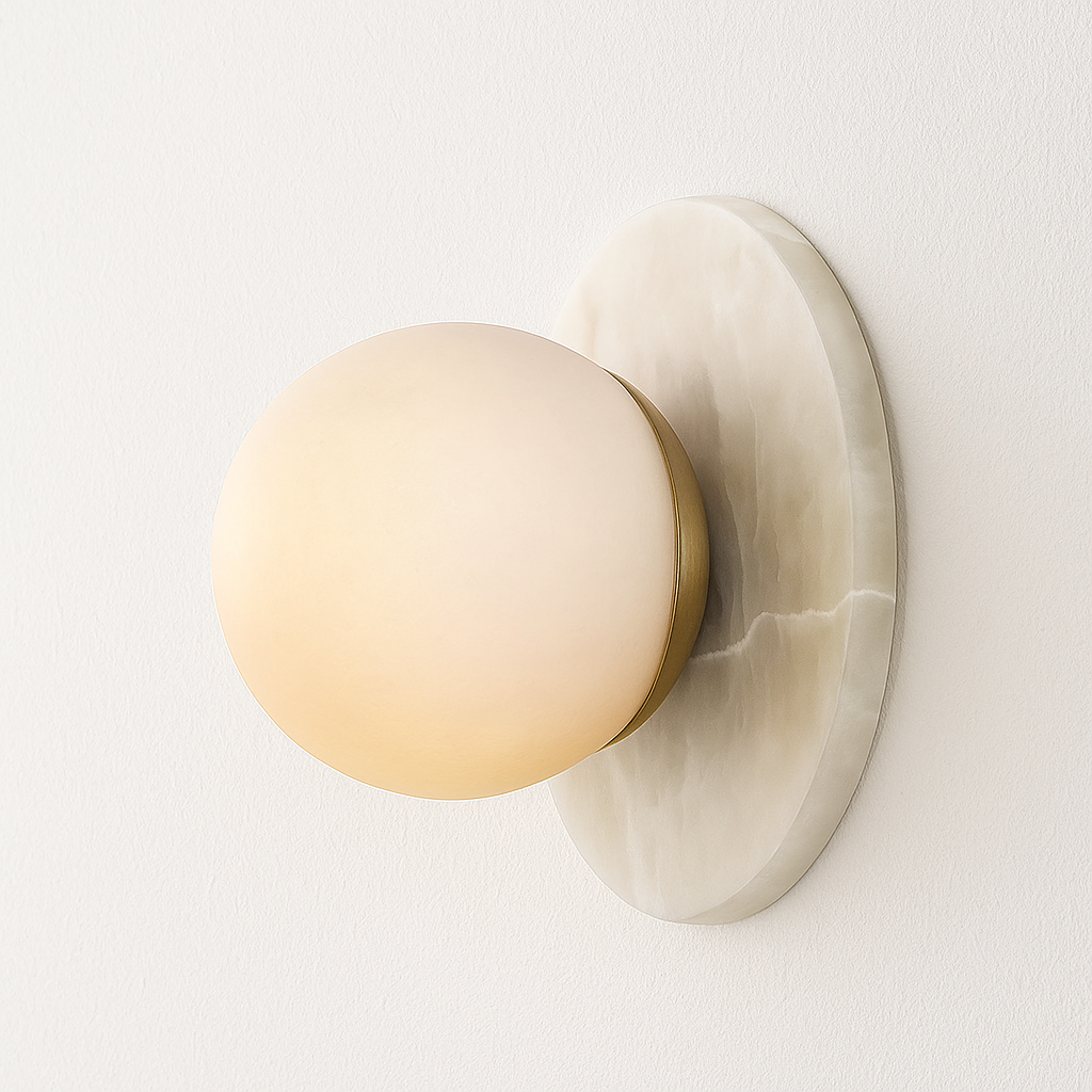 Luminária Arandela Moderna Minimalista Mármore Earls - ABAZZUR™