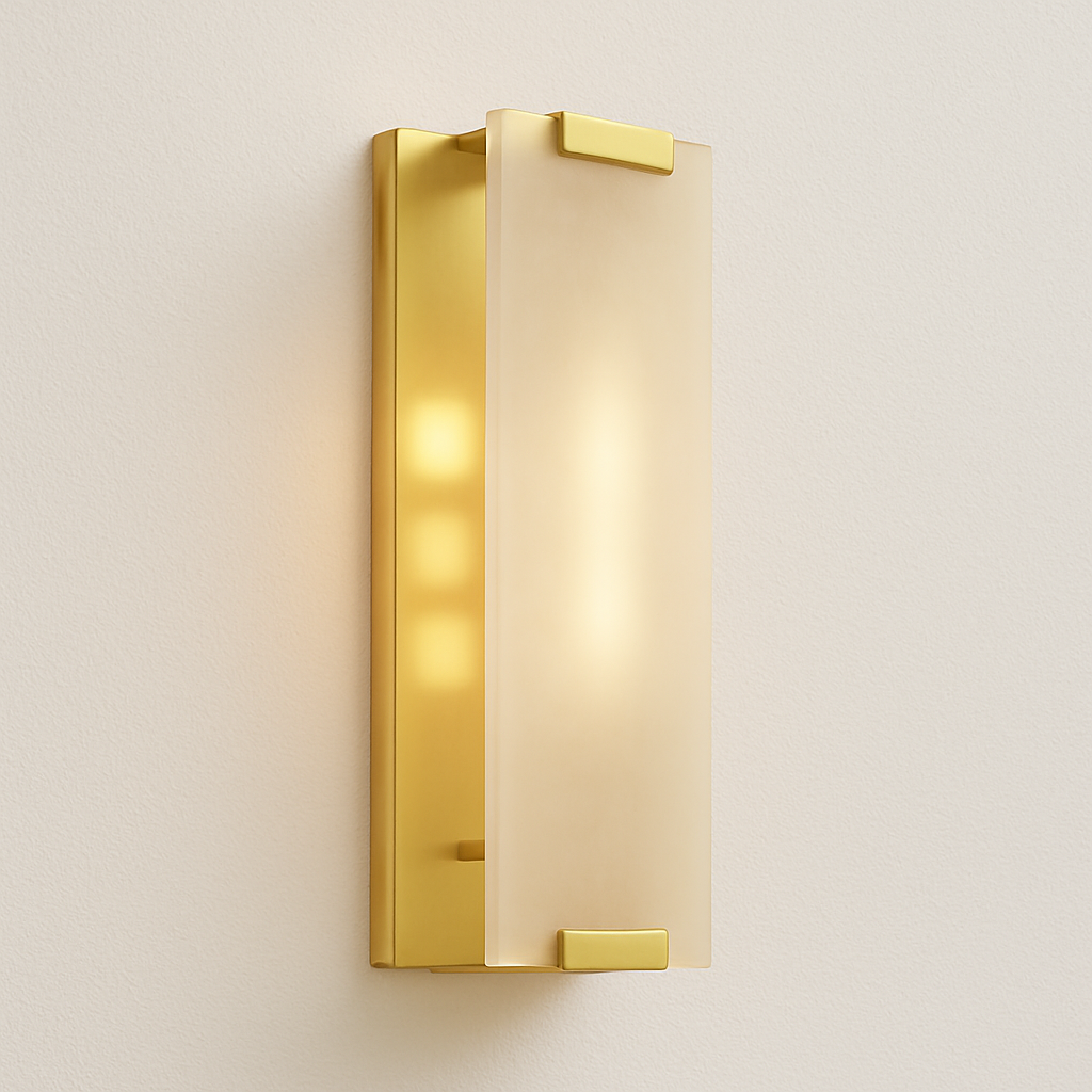 Luminária Arandela Moderna Minimalista Mármore Metal Sion - ABAZZUR™