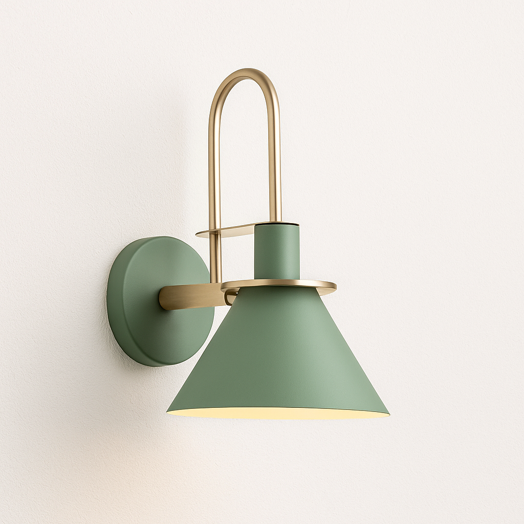 Luminária Arandela Moderna Minimalista Metal Aarhus - ABAZZUR™