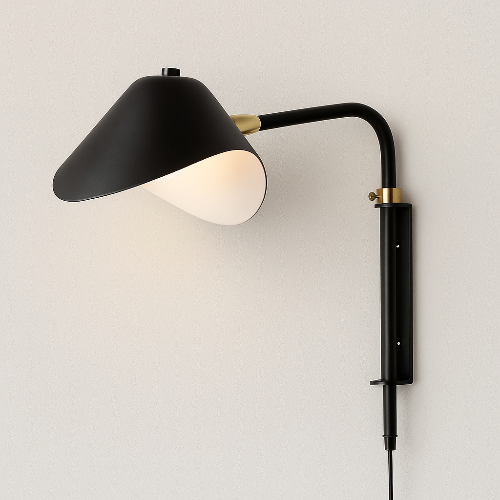 Luminária Arandela Moderna Minimalista Metal Articulada Koge - ABAZZUR™