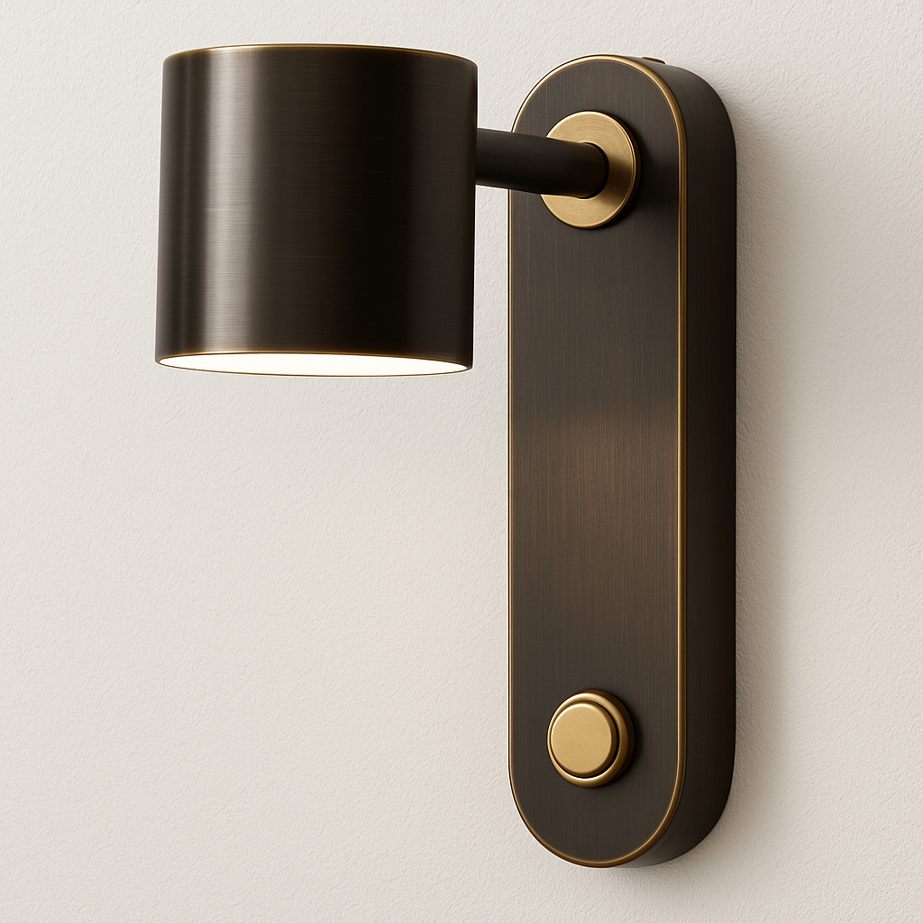 Luminária Arandela Moderna Minimalista Metal LED Golden Nephi - ABAZZUR™