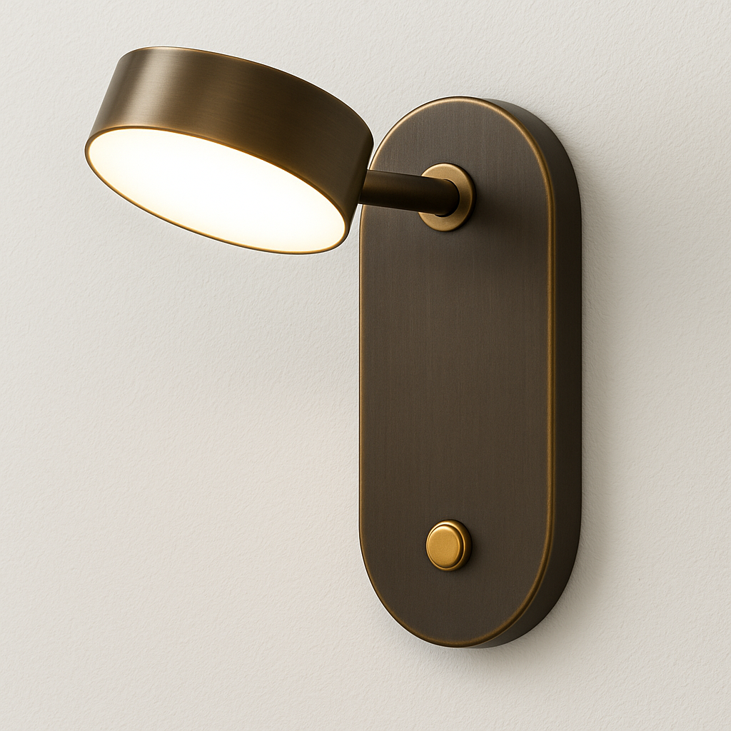Luminária Arandela Moderna Minimalista Metal LED Golden Nephi - ABAZZUR™