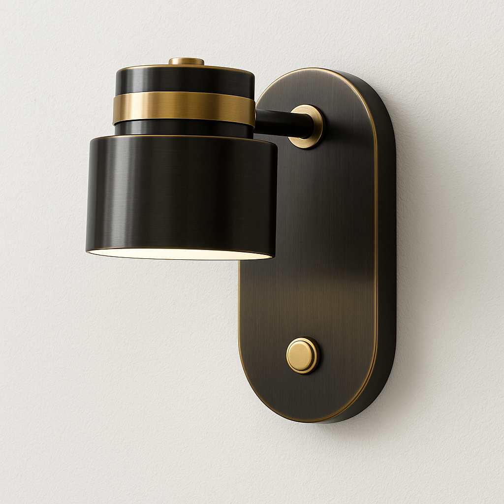 Luminária Arandela Moderna Minimalista Metal LED Golden Nephi - ABAZZUR™