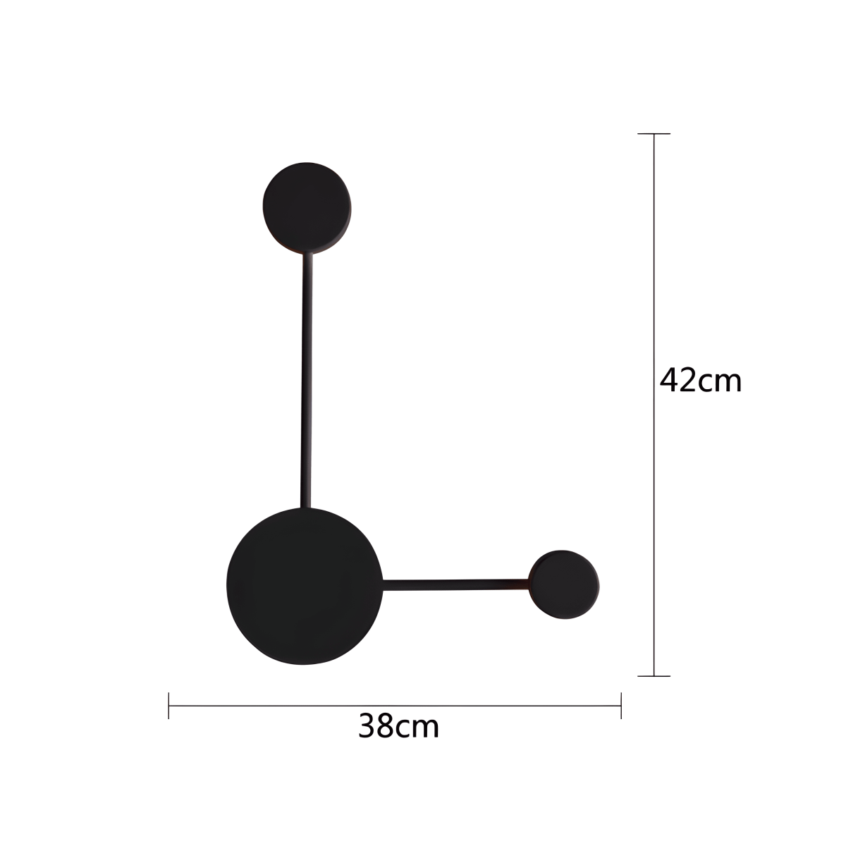 Luminária Arandela Moderna Minimalista Metal LED Quito - ABAZZUR™