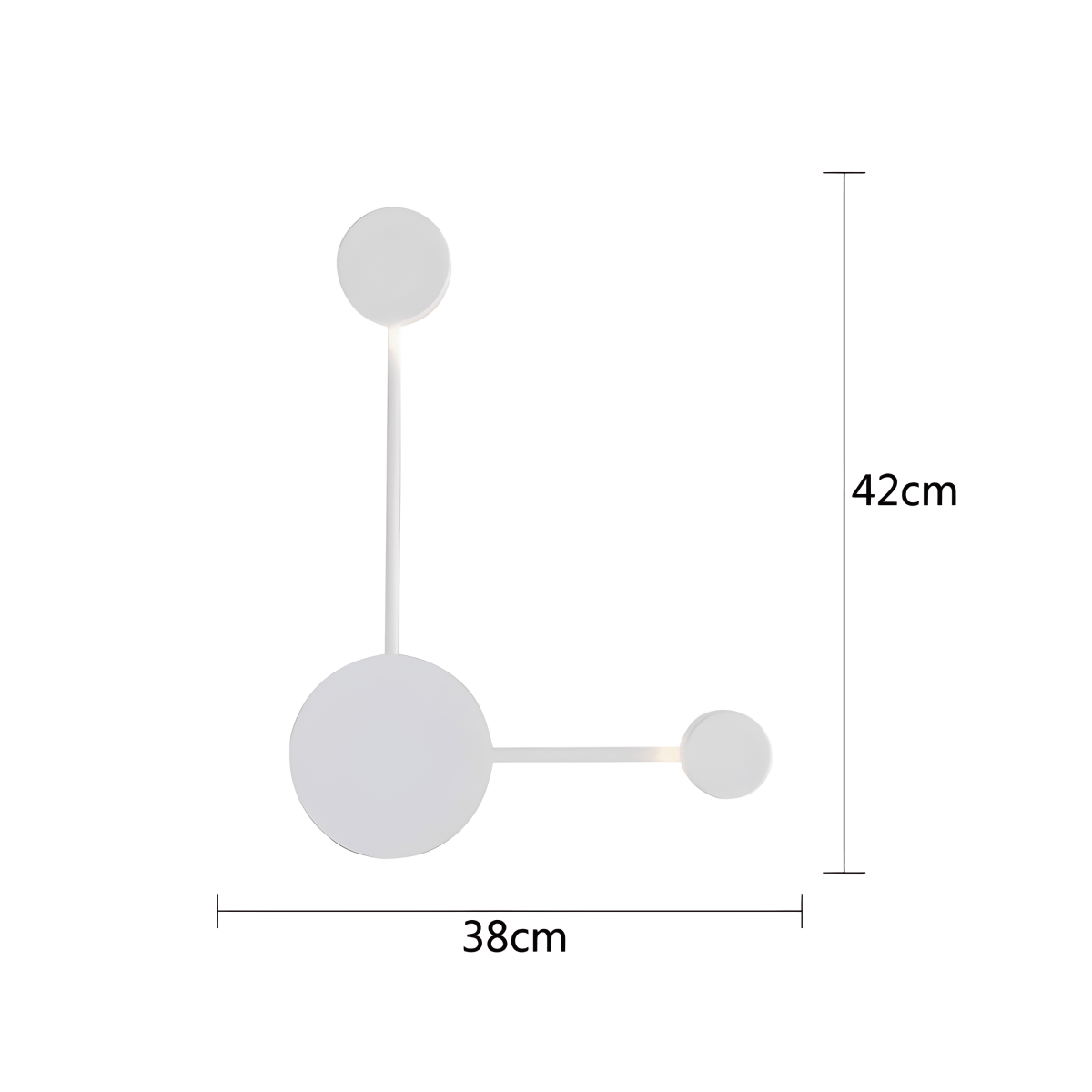 Luminária Arandela Moderna Minimalista Metal LED Quito - ABAZZUR™