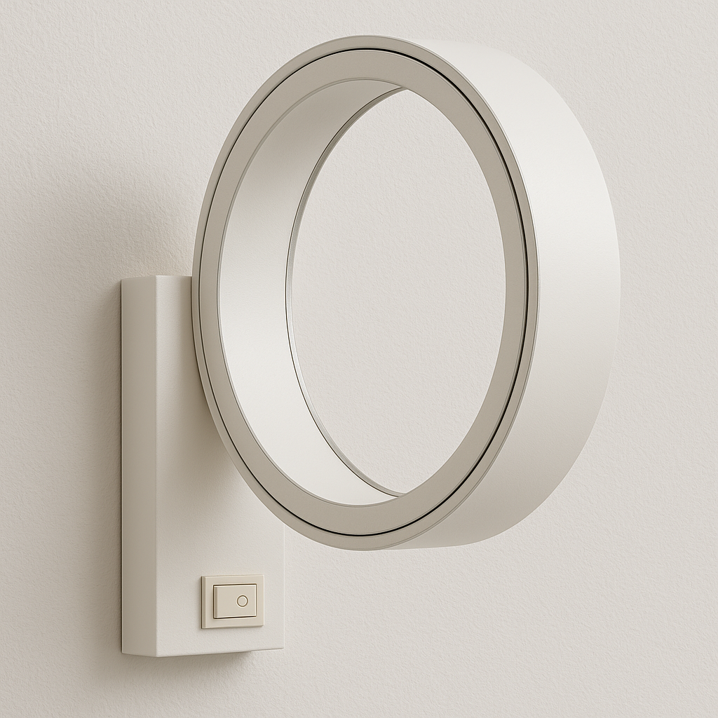 Luminária Arandela Moderna Minimalista Metal LED Silve - ABAZZUR™