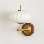 Luminária Arandela Moderna Minimalista Metal Vidro Adria - ABAZZUR™