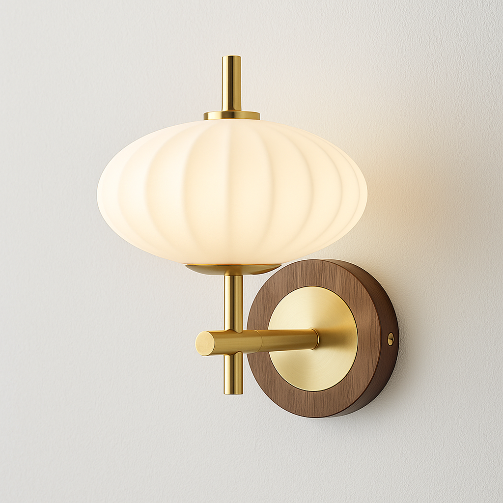 Luminária Arandela Moderna Minimalista Metal Vidro Adria - ABAZZUR™