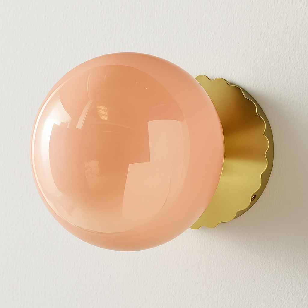 Luminária Arandela Moderna Minimalista Metal Vidro Bacalan - ABAZZUR™