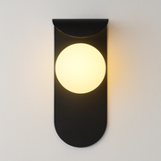 Luminária Arandela Moderna Minimalista Metal Vidro Barga - ABAZZUR™