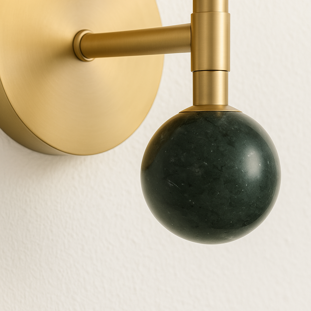 Luminária Arandela Moderna Minimalista Metal Vidro Evian - ABAZZUR™